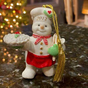 2012 Lenox Snowman Ornament